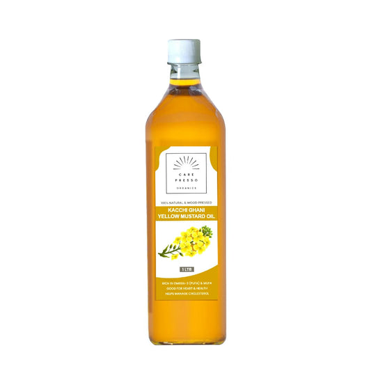 Yellow kacchi Ghani Mustard Oil